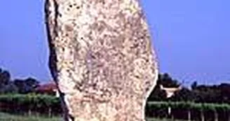 St-Sulpice-de-Faleyrens - Menhir de Pierrefitte