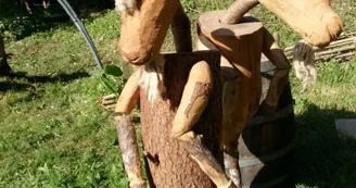 Les sculptures du parc
