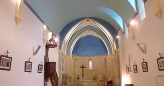 Eglise intérieur - Saint-Jean-Poudge - cph SMT NB Eglise intérieur - Saint-Jean-Poudge - cph SMT NB