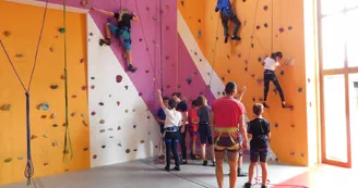 Escalade en salle