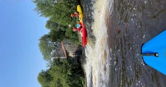 Kayak sur la Gartempe