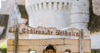 10 CHATEAU DE BRIDOIRE - Bergerac Dordogne Périgord médiéval jeux enfants mé