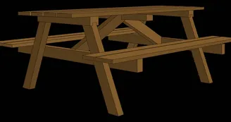 table pique nique