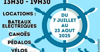 Affiche de la Base Nautique de Capdenac-Gare