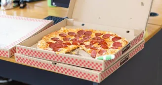 Take away pizza