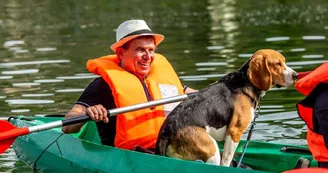 canoé avec votre chien canoé avec votre chien