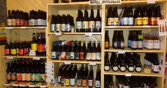 Côté cave les bières locales