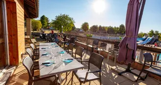 Terrasse restaurant l'Ephémère
