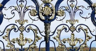 Grille Jean Lamour de l'Abbaye d'Auberive Grille Jean Lamour de l'Abbaye d'Auberive