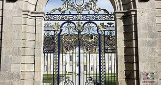 Grille Jean Lamour de l'Abbaye d'Auberive Grille Jean Lamour de l'Abbaye d'Auberive