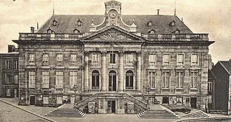 Carte postale de l'Hôtel de Ville de Langres