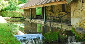 Lavoir de l'entre deux eaux à Auberive