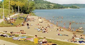 Plage du lac de la Liez Plage du lac de la Liez