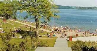Plage du lac de la Liez Plage du lac de la Liez