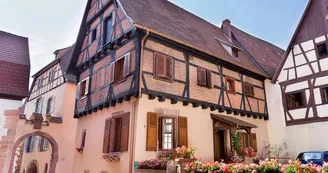 Maison Buchele à pan de bois de 1458 Maison Buchele à pan de bois de 1458