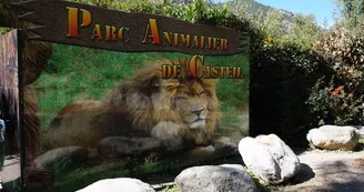 entrée du parc animalier de casteil