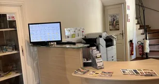 Bureau d'Information Touristique Mouriès_banque accueil