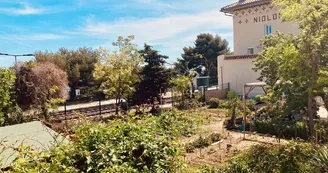 Gare de Niolon et Jardin