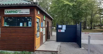 Reception camping du Merle