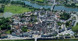 Vue aérienne de Decize Vue aérienne de Decize