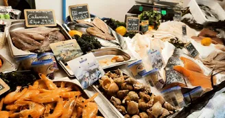 L'étal du poissonnier