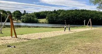 Plage du lac de Ste Hélène, à Bujaleuf_6 Plage du lac de Ste Hélène, à Bujaleuf_6